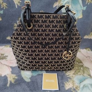 Michael Kors Jet set grab tote handbag